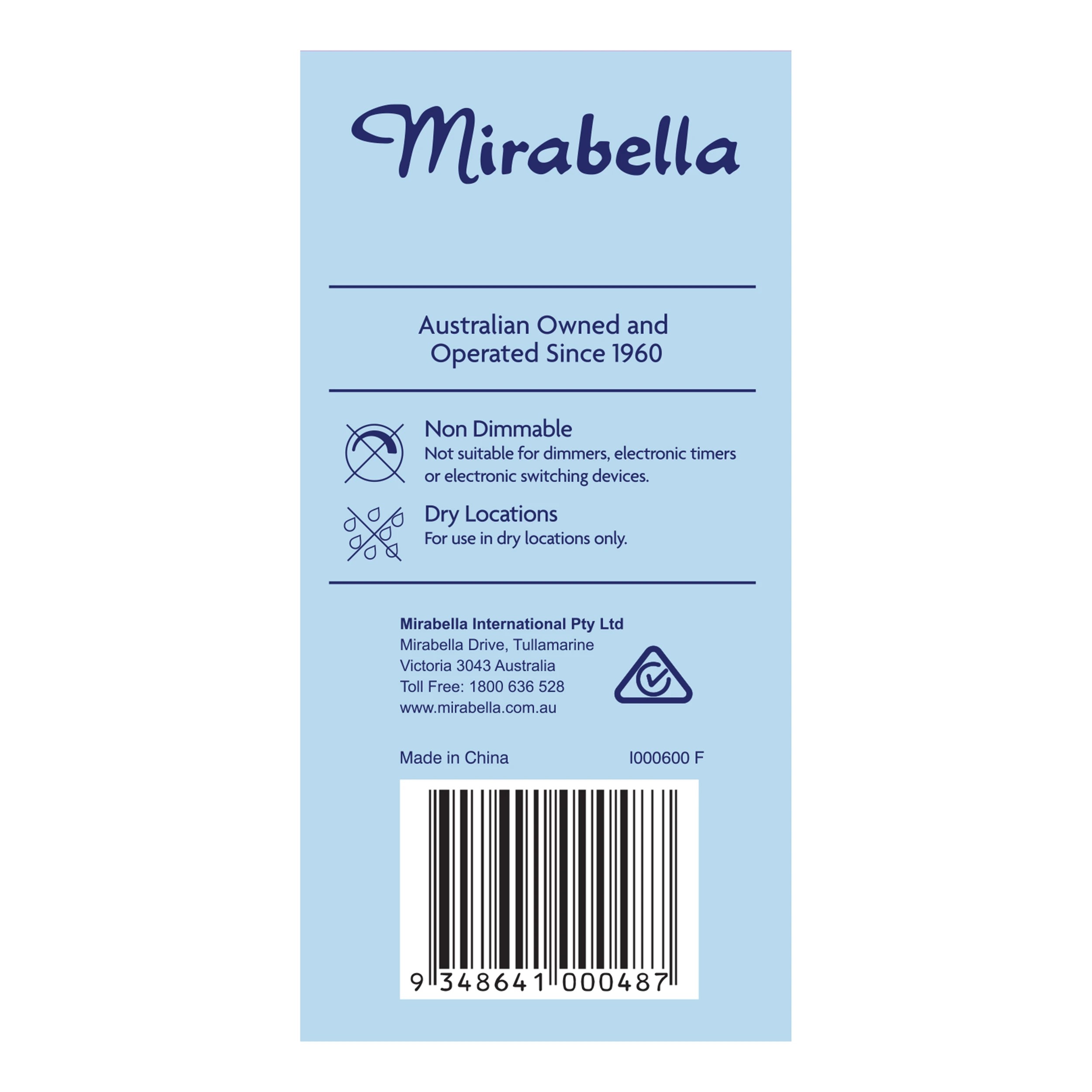 3 Mirabella 8W LED Cool White GLS Everyday Globe, 3 of 6