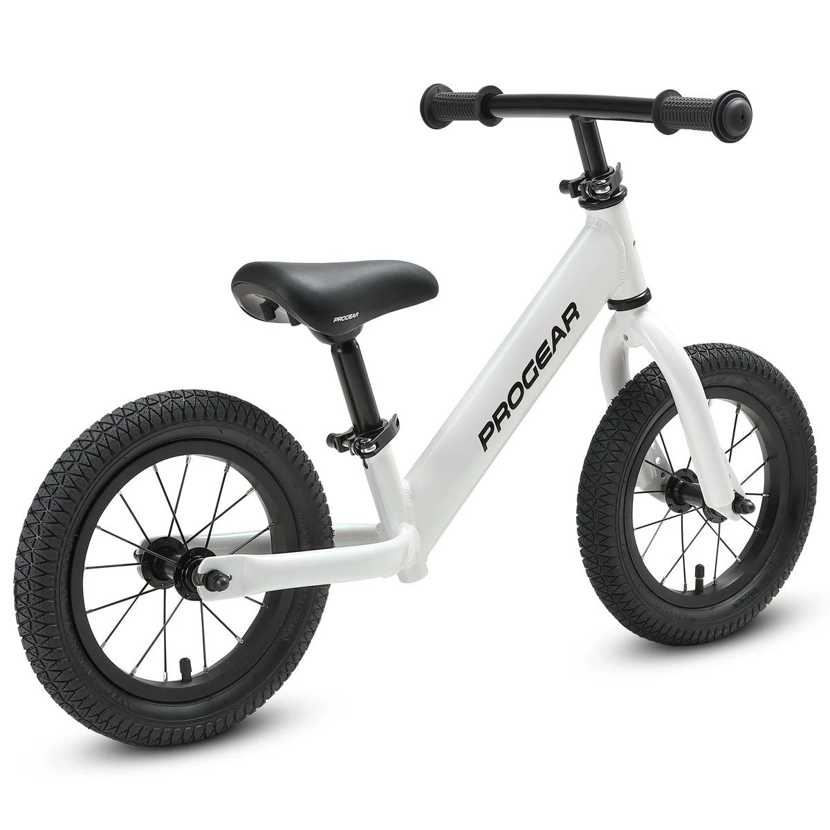 3 Progear DuraLite Kids Balance Bike 12" - Pearl White, 3 of 4