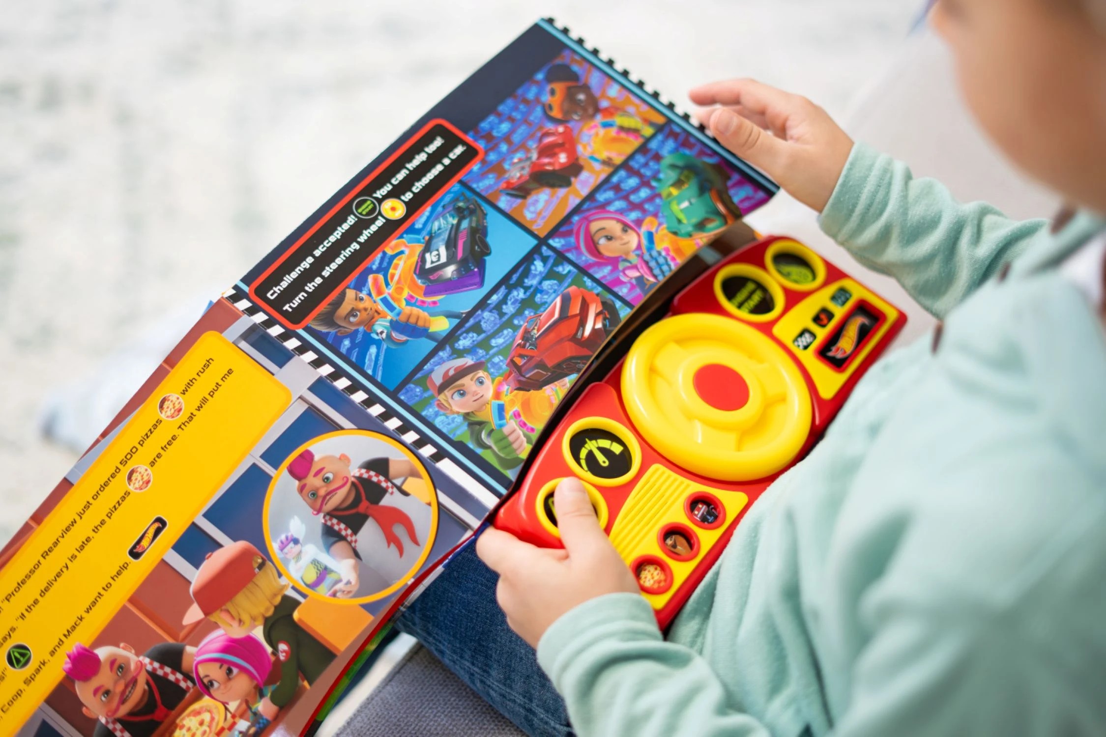 5 Hot Wheels Let's Race: Pizza to Go, Go, Go! - Sound Book, 5 of 5