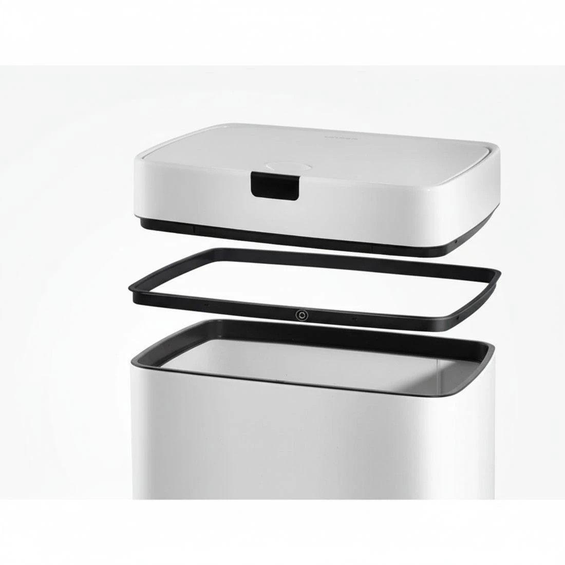 4 Devanti 45L Motion Sensor Bin Rubbish Automatic - White, 4 of 6