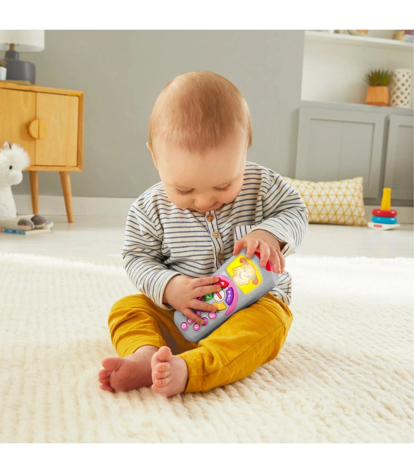 4 Fisher-Price Laugh & Learn Sis’s Remote - Pink, 4 of 5