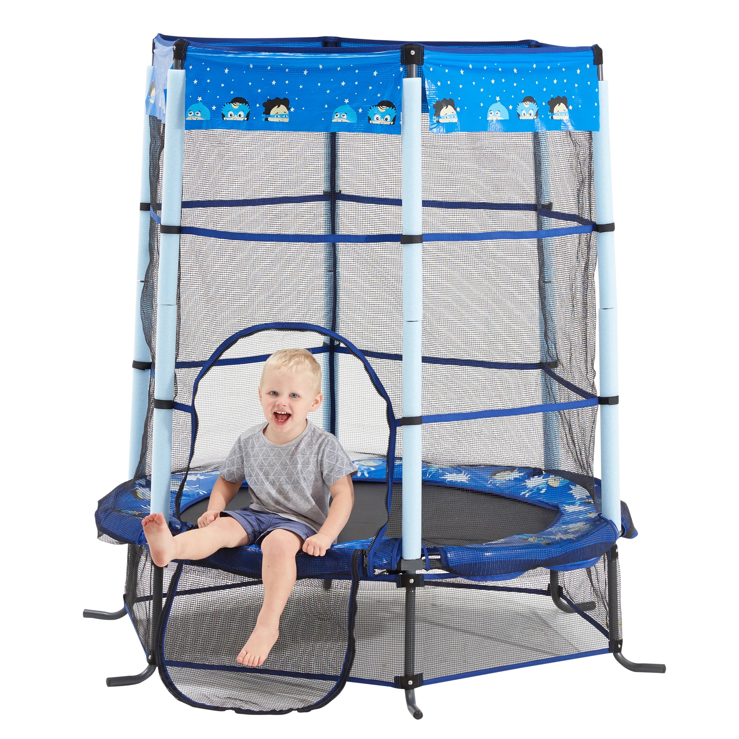 4 Action Sports Junior Jumper Trampoline Hero - Blue, 4 of 4