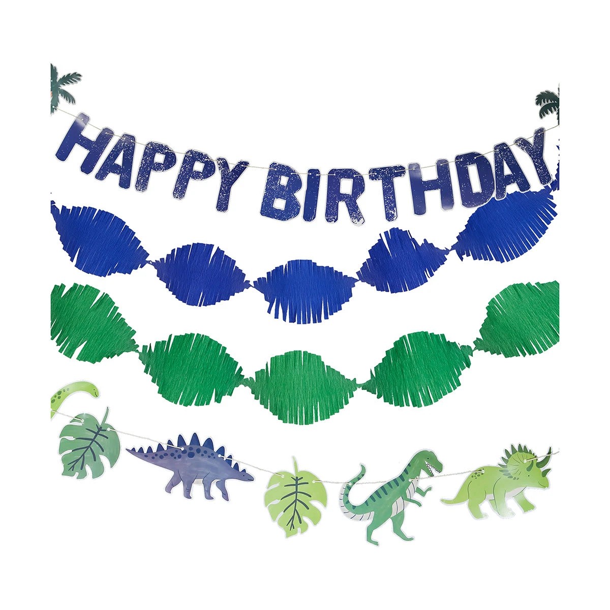 4 4 Piece Dinosaur Decoration Pack, 4 of 7