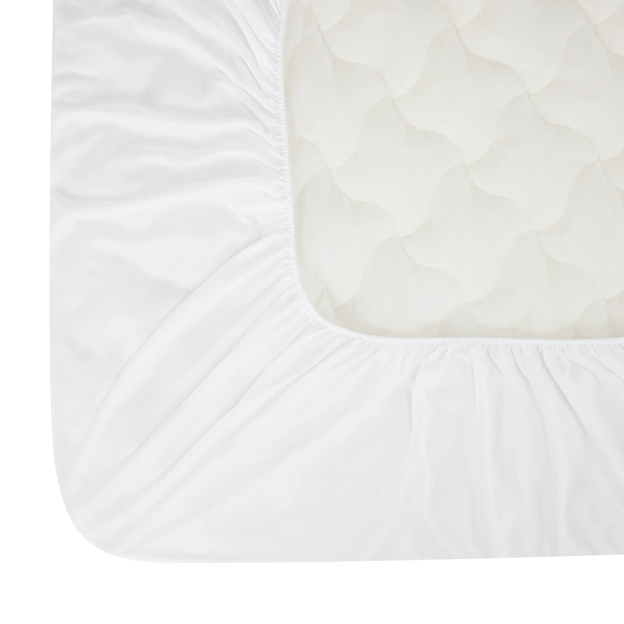 5 Winter Sherpa Underlay - Queen Bed, Beige, 5 of 5