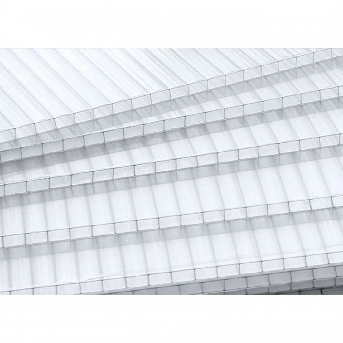 5 Green Fingers Greenhouse Aluminium Polycarbonate Green House Garden Shed - Green, 5 of 7