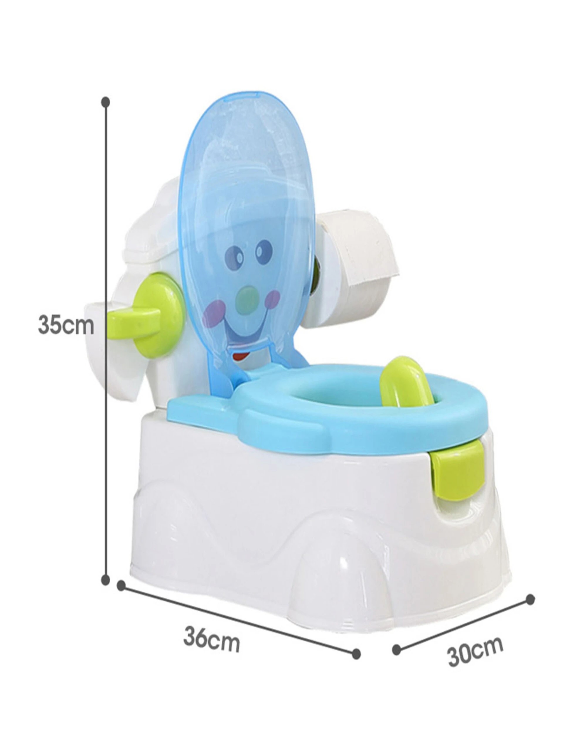 3 Bopeep Kids Potty Trainer Blue, 3 of 7