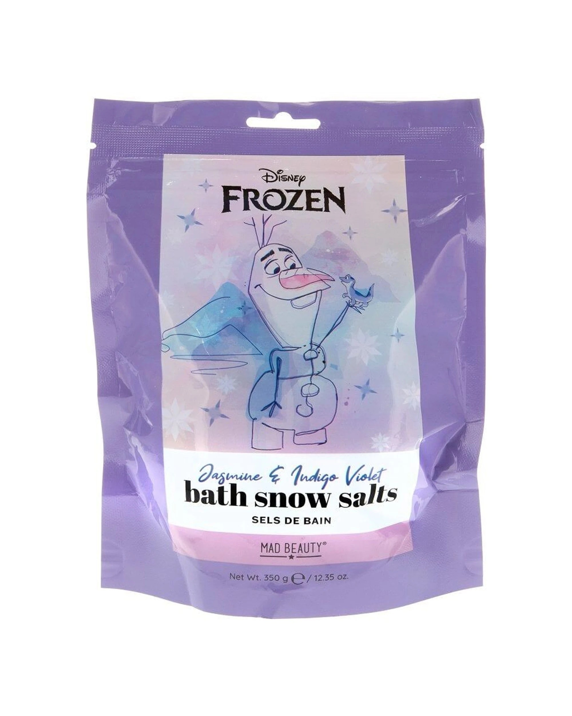 2 Disney Frozen Olaf Scented Bath Snow Salts Jasmine 4PK 350g Set - Pattern, 2 of 2