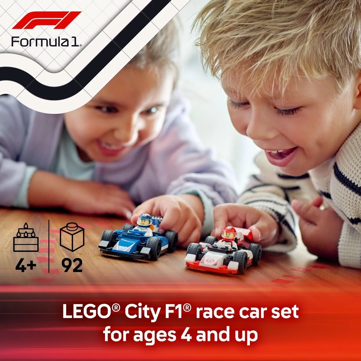 5 LEGO City F1 Williams Racing & Haas F1 Race Cars 60464, 5 of 10