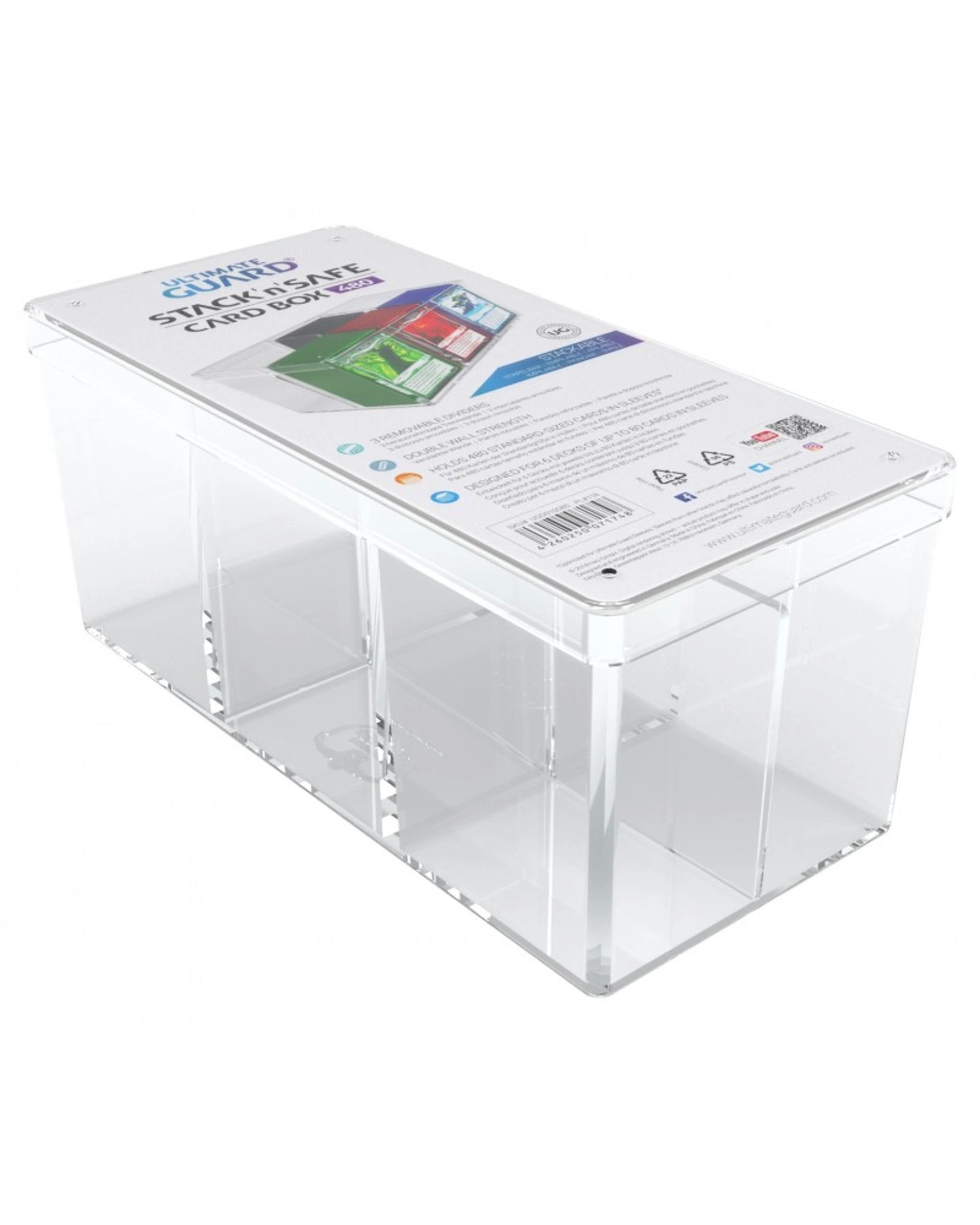4 Ultimate Guard Stack 'n' Safe 480 Card Box, 4 of 6