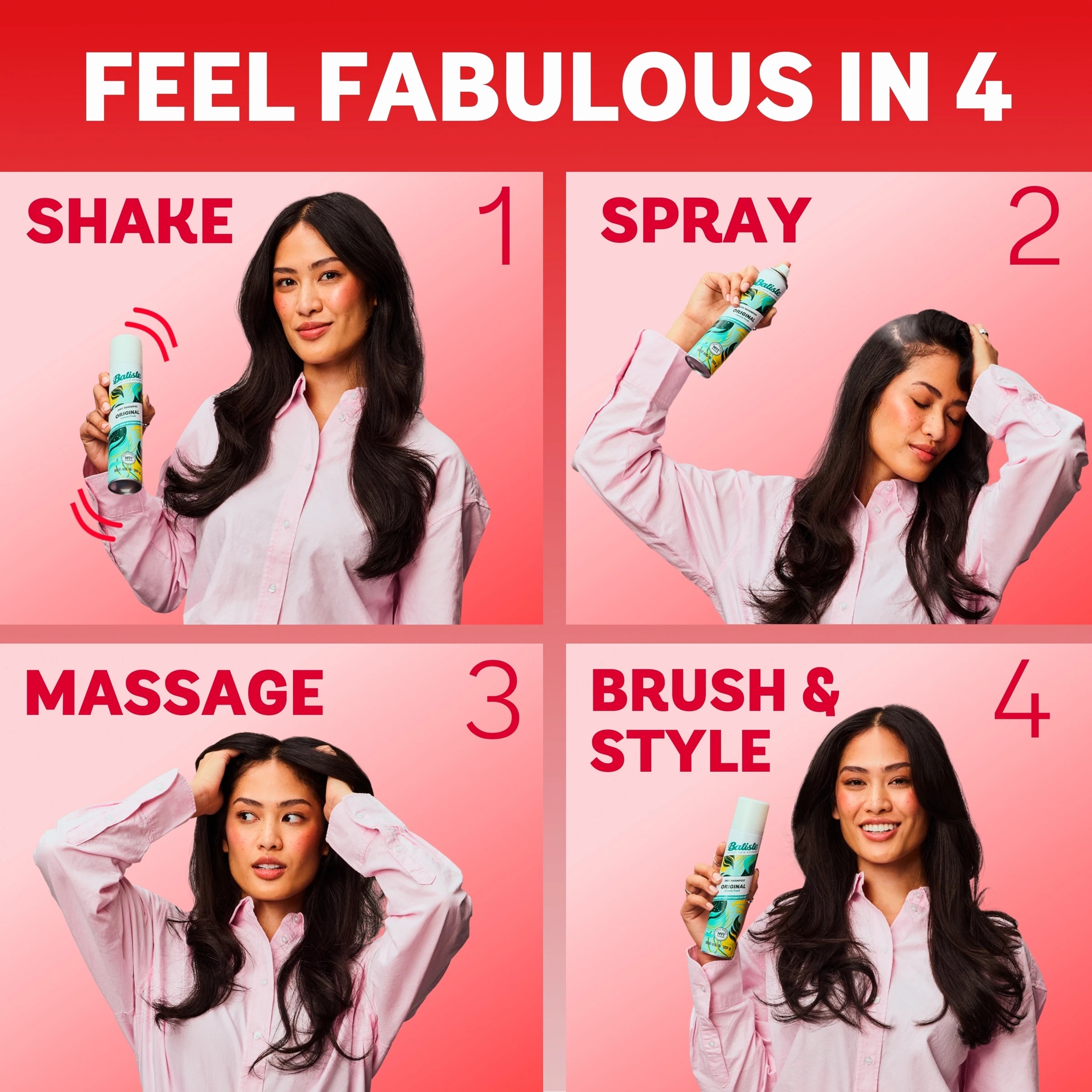 9 Batiste Cherry Dry Shampoo 200ml - Cheeky Cherry, 9 of 10