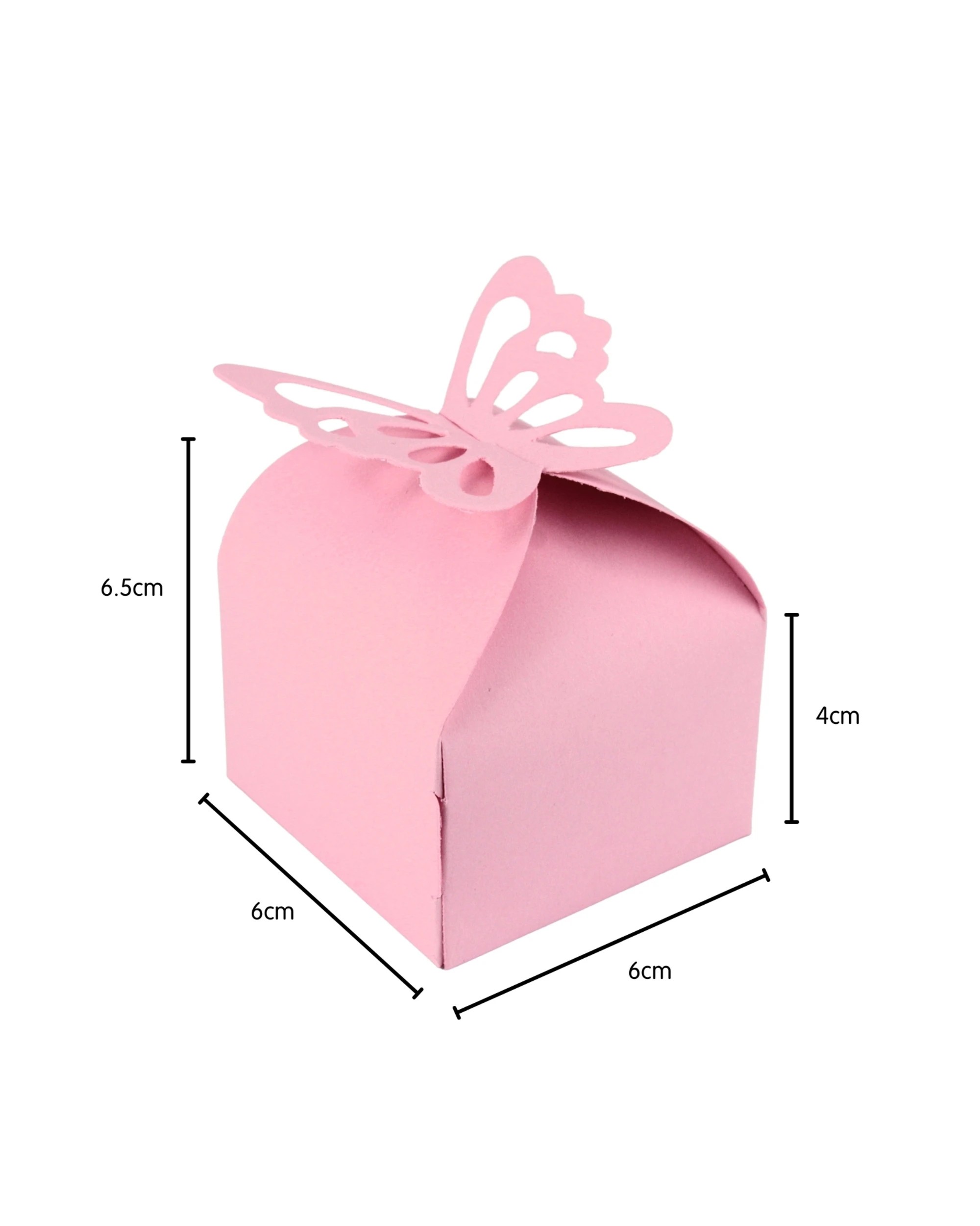 2 Party Maker Butterfly Gift Boxes Pack of 6 - Pink, 2 of 3