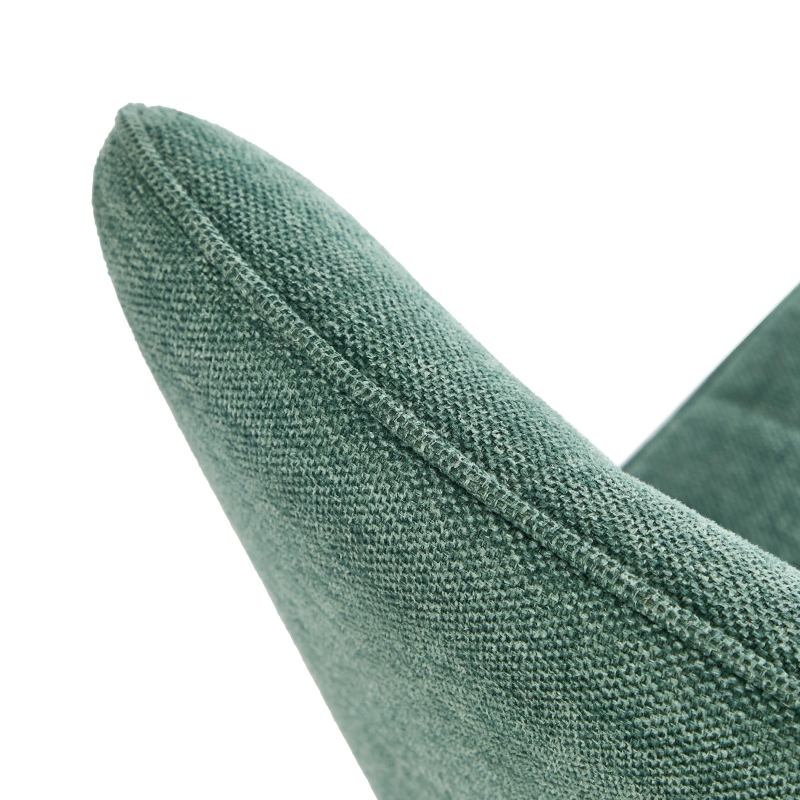 9 Oikiture 2x Dining Chair Kitchen Seat Linen Fabric Accent Chair - Green, 9 of 9