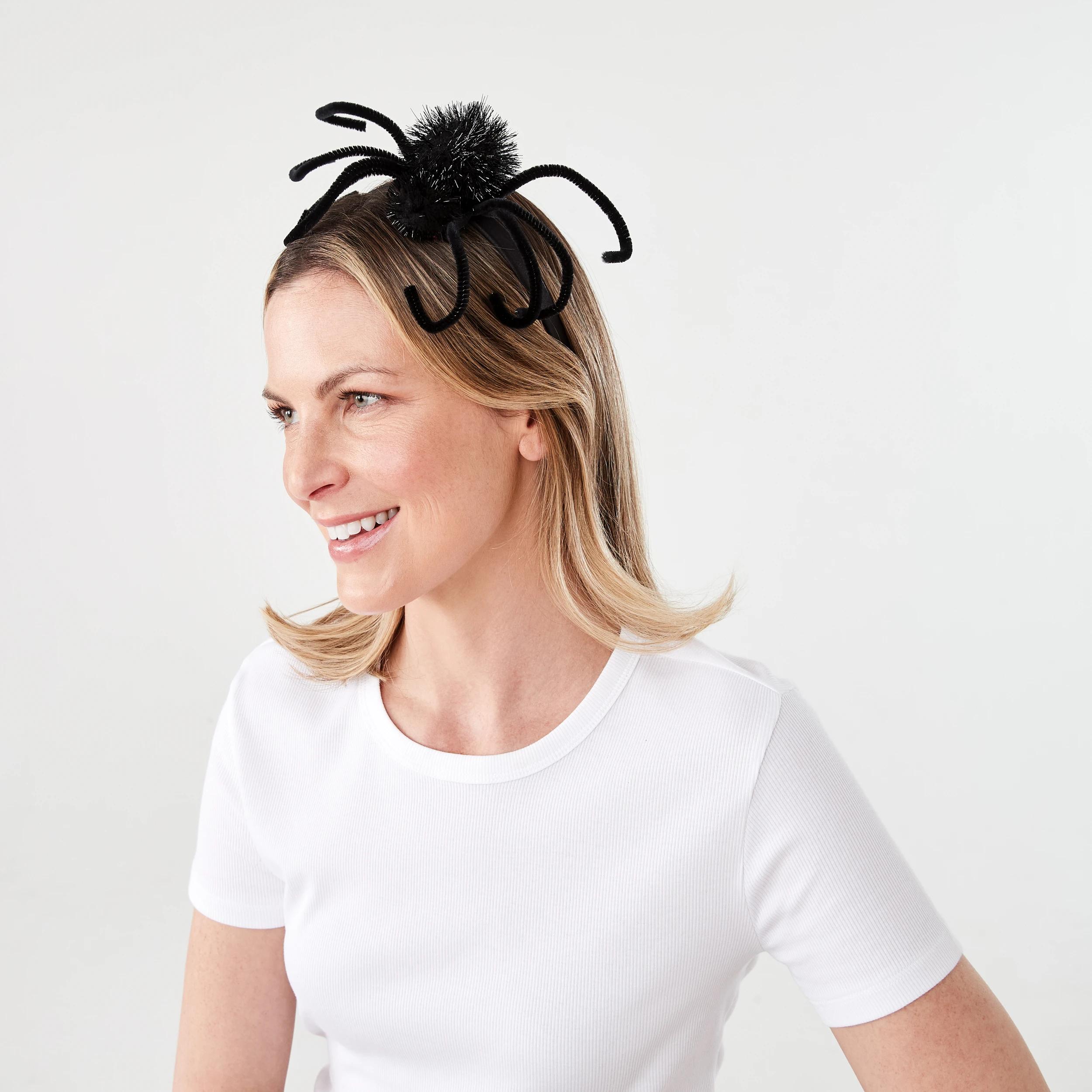 3 Spider Headband - Black Black, 3 of 4
