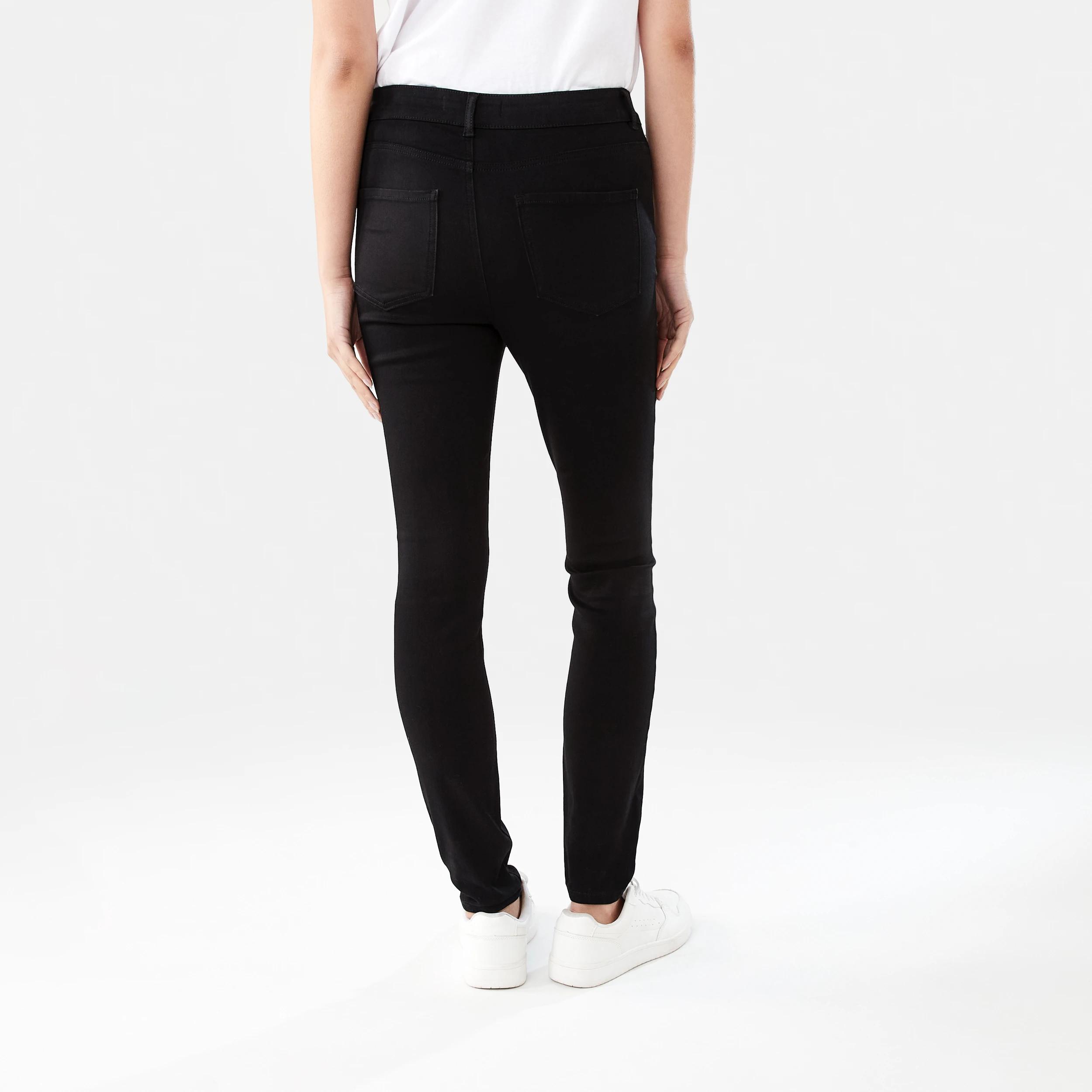 4 Soft Touch High Rise Jeans BLACK WASH, 4 of 9
