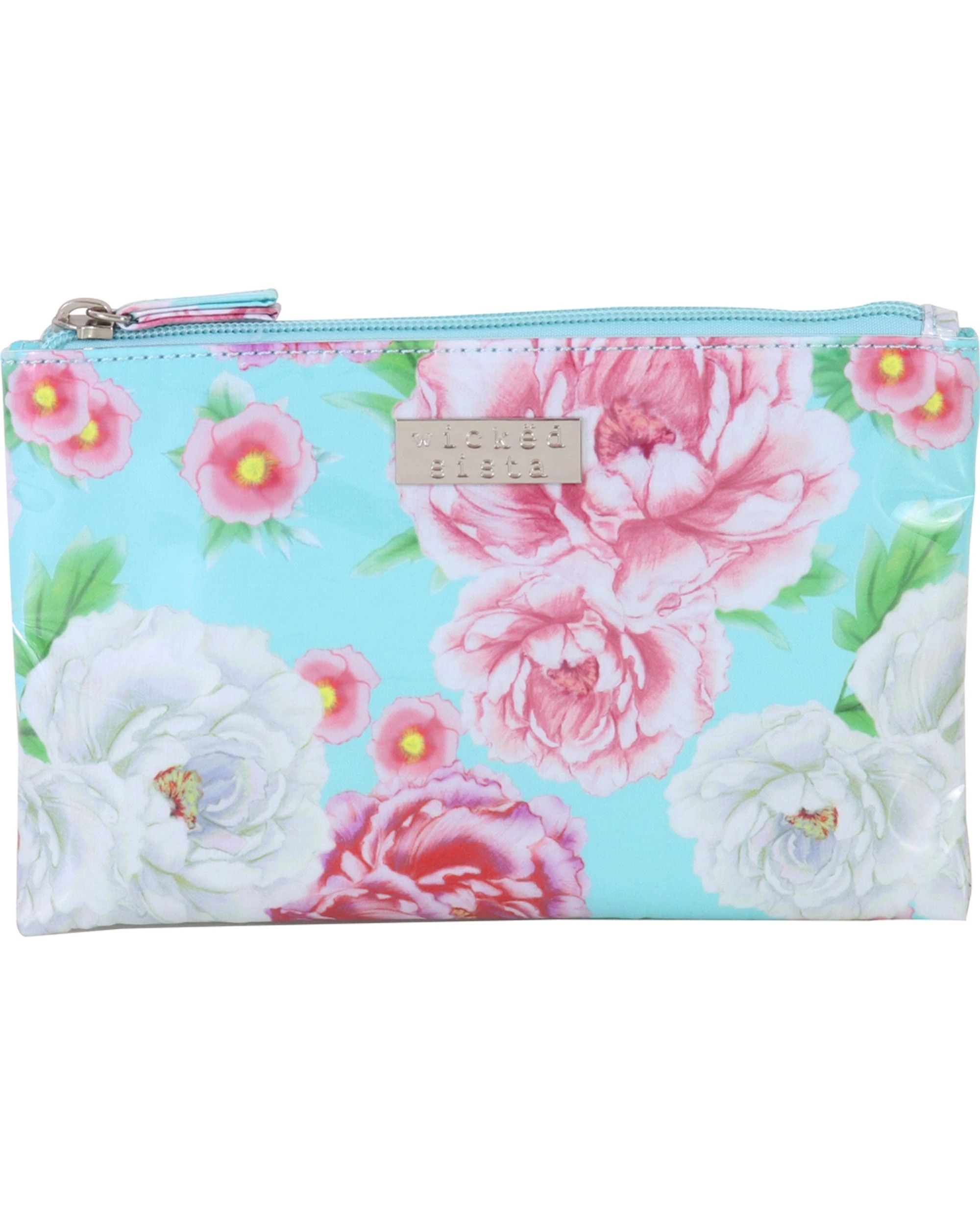 1 Wicked Sista Sienna Fleur Women's Flat Purse Large - Pattern, 1 of 1
