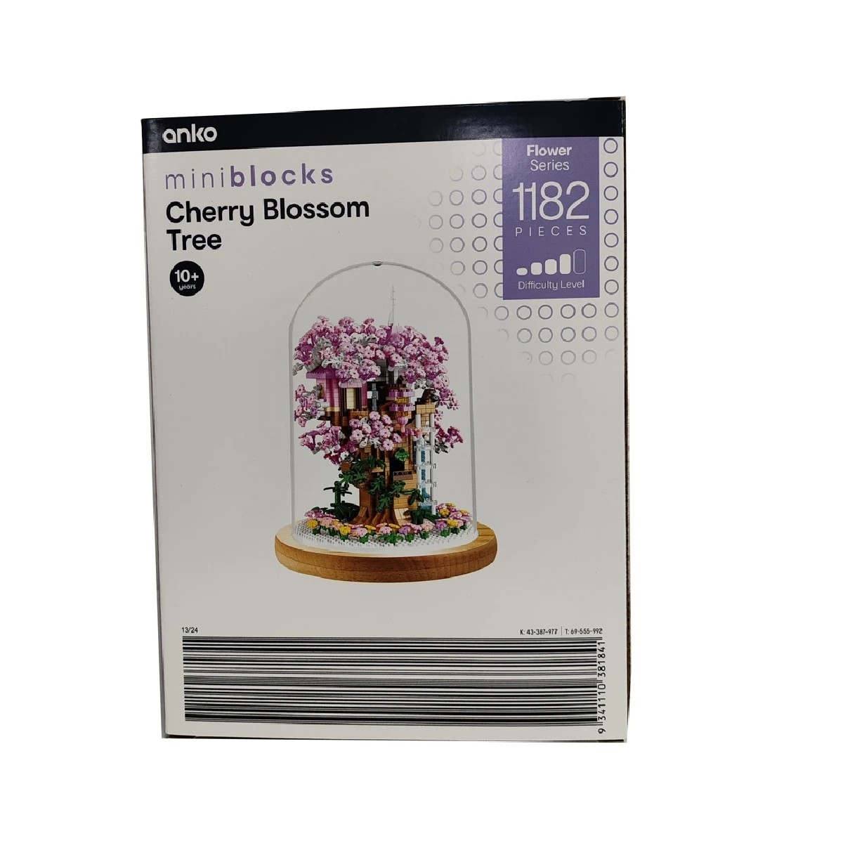5 1182 Piece Mini Blocks Flower Series: Cherry Blossom Tree, 5 of 5
