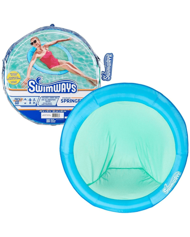 Swimways Premium Spring Float Papasan - Sky 