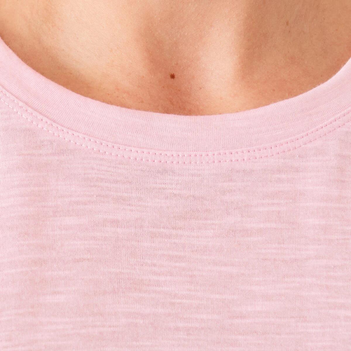 5 Active Womens Relax Sleeve T-shirt FADED PINK, 5 of 6