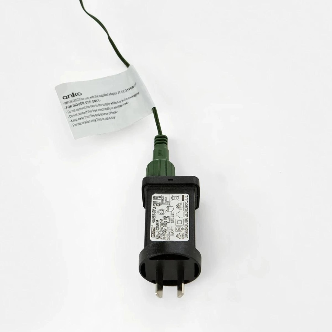 7 2.13m (7ft) Flocked Pine Prelit Christmas Tree, 7 of 7