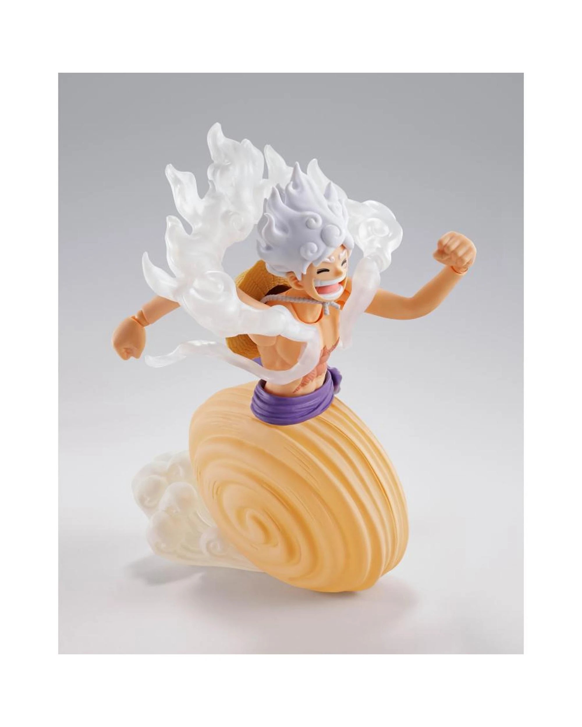 4 Tamashii Nations S.H.Figurarts One Piece Monkey D Luffy Gear 5 Future Island Egghead Figure, 4 of 9