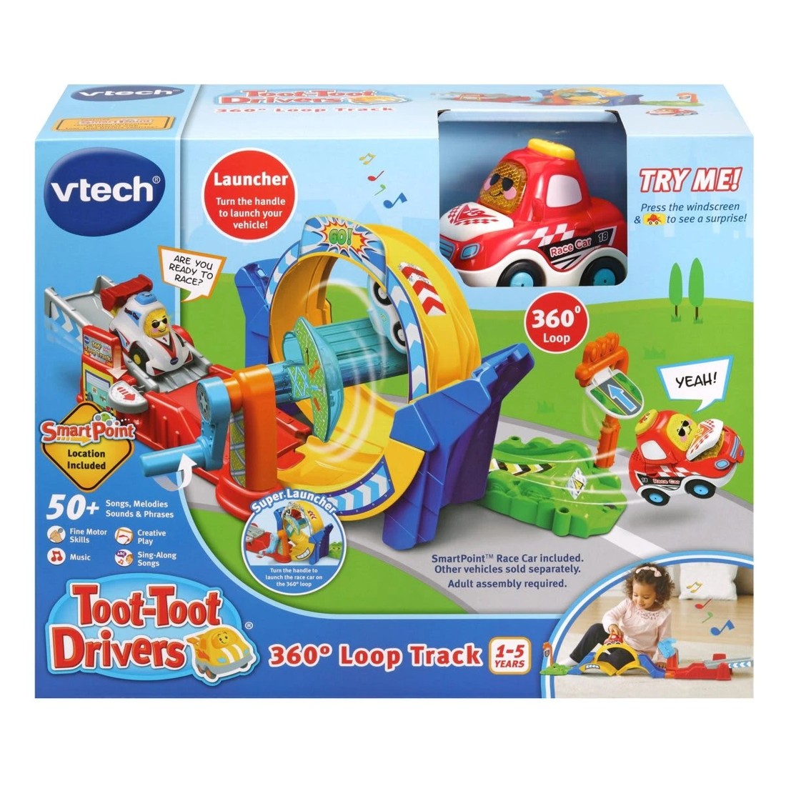1 VTech Toot-Toot Drivers 360 Degree Loop Track, 1 of 4