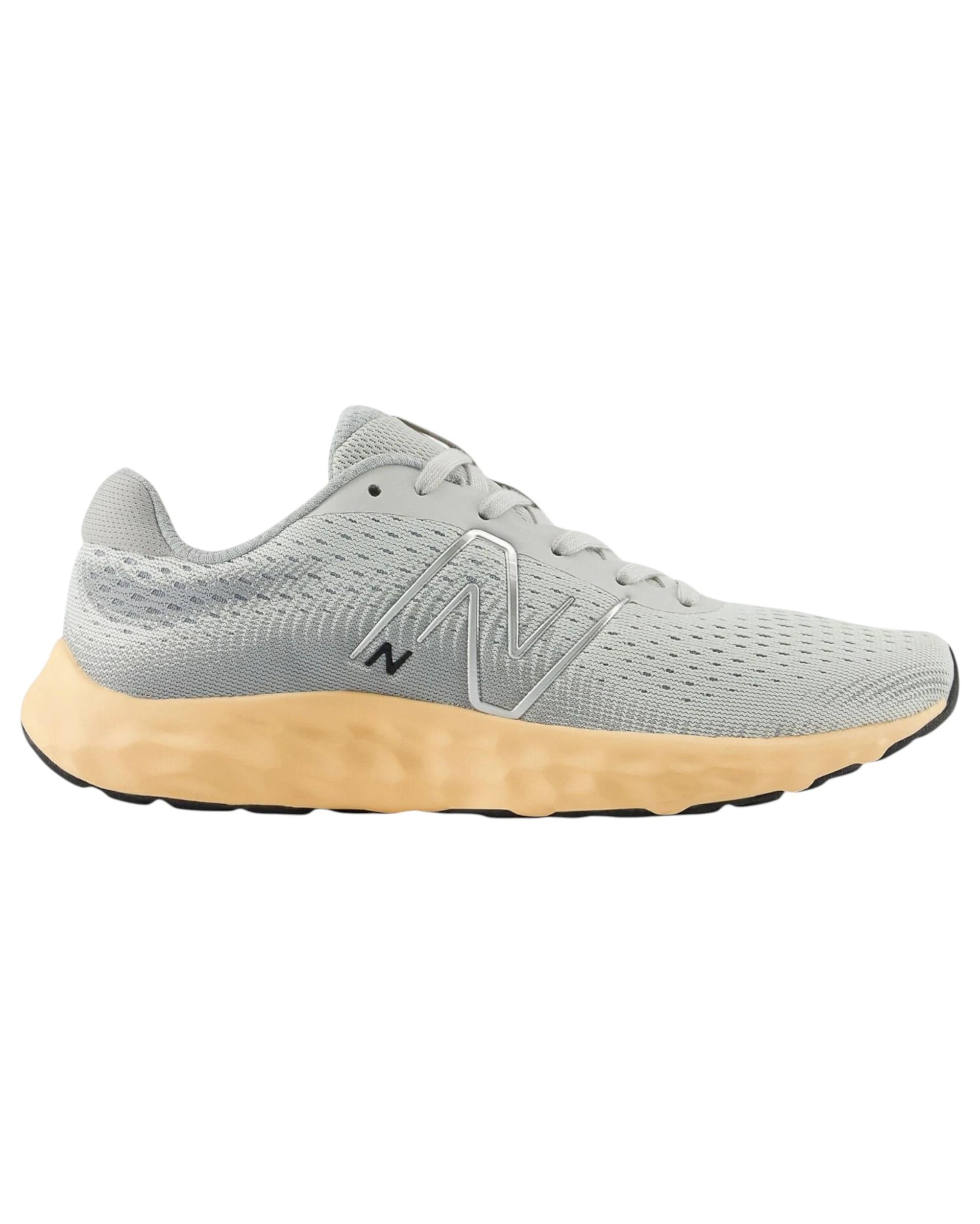1 New Balance Womens Fresh Foam 520 v8 Grey/ Peach Athletic Shoes GREY/PEACH, 1 of 5