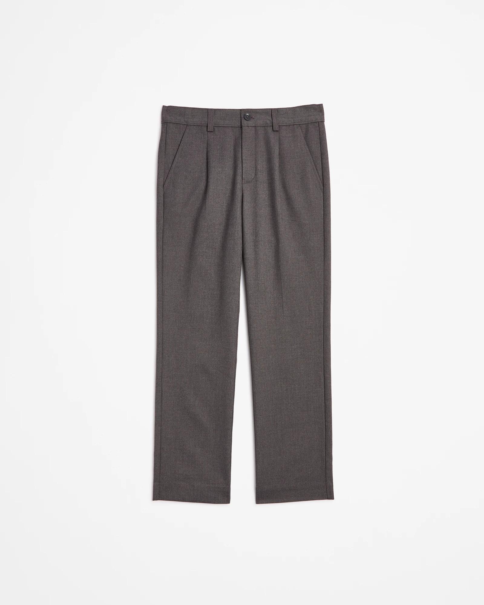 1 Target School Structured Twill Pants GREY, 1 of 3