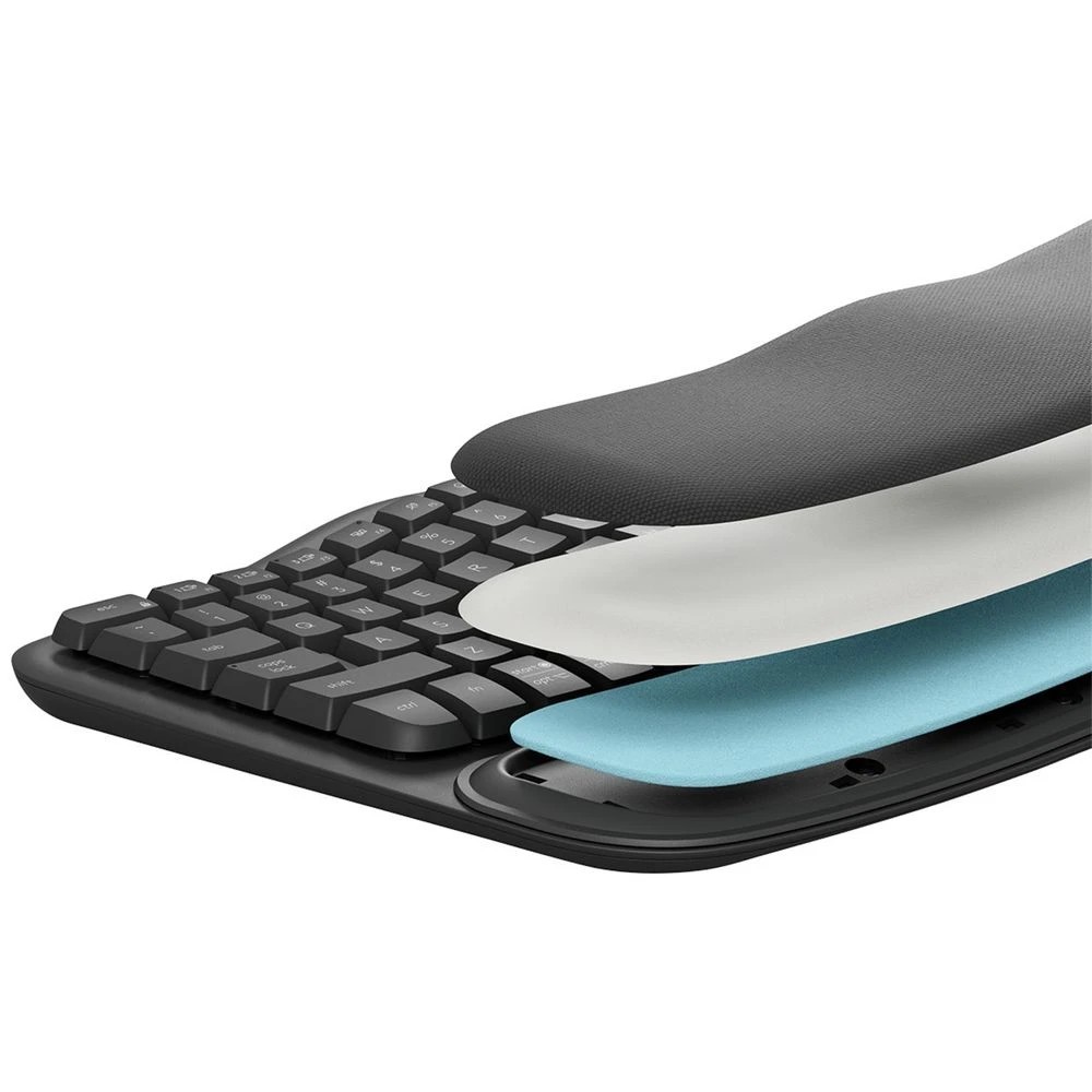 6 Logitech Wave/Lift Ergonomic Keyboard & Mouse Combo Graphite, 6 of 10