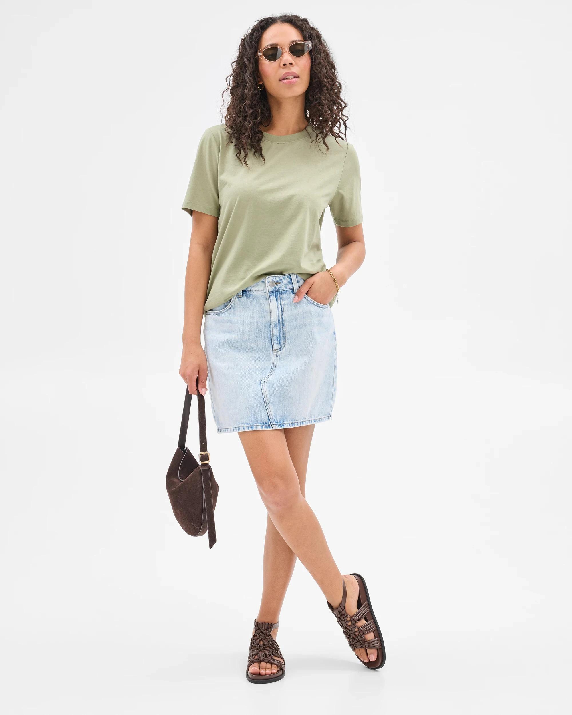 2 Target Australian Cotton Classic T-Shirt MATCHA, 2 of 6