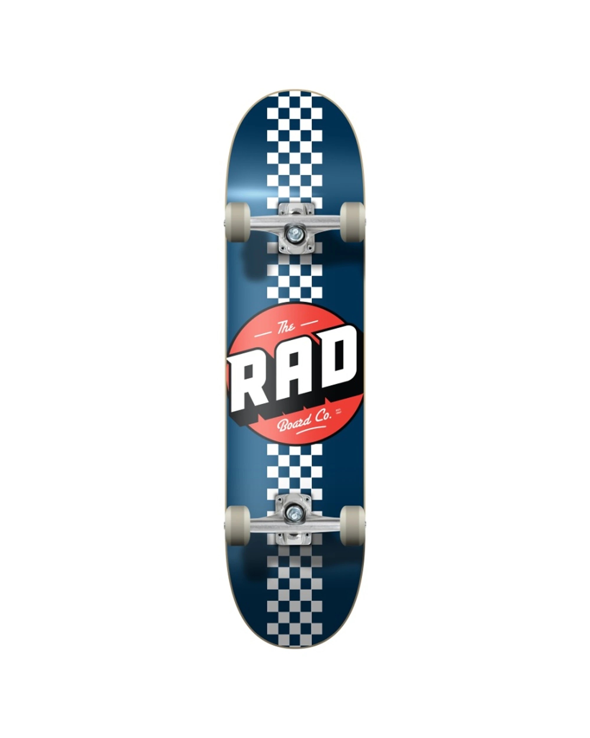 2 Rad Board Co Complete Progressive Skateboard Pro Standard Checker 7.75" - Multi, 2 of 2