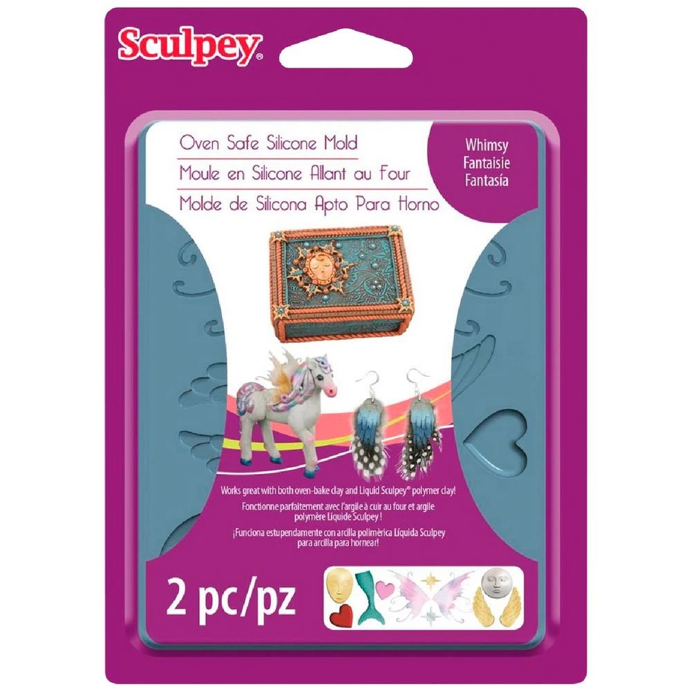 1 Sculpey Silicone Bakeable Mould Whimsy, 1 of 1