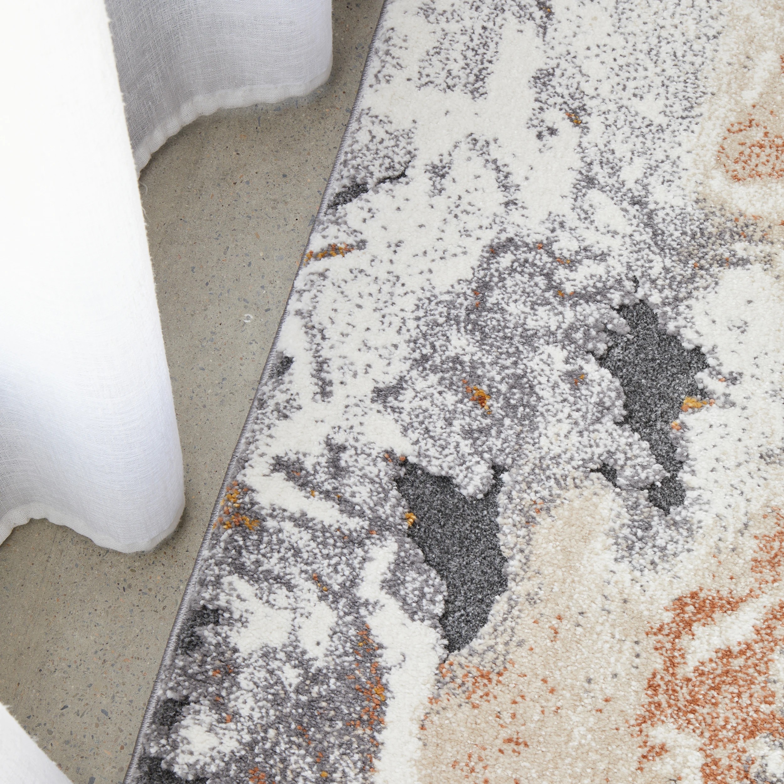 4 Common Ground Rugs Stonefall 222 400x80cm - Large Runner Rug - Brown, 4 of 7