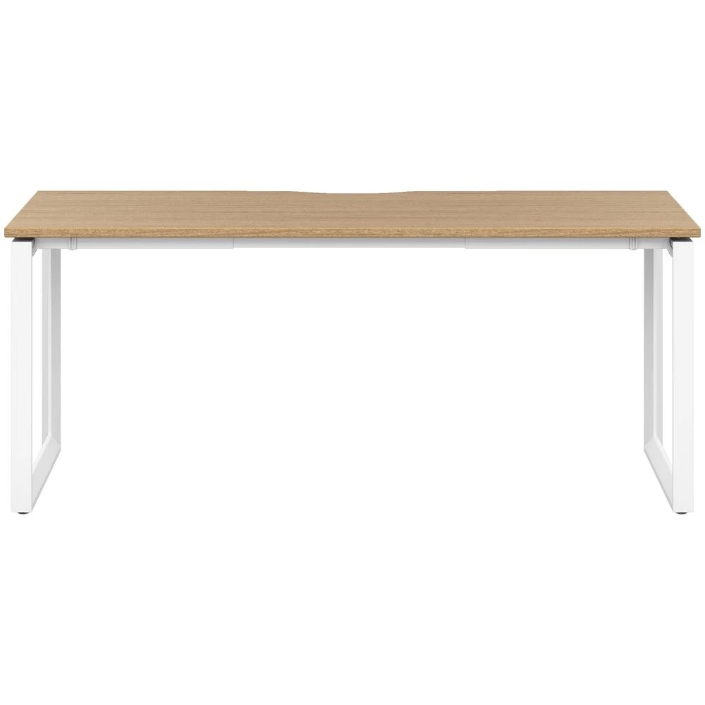 2 Stilford S2 Pro Version 1 Desk 1800 x 750mm Oak/White Desks, Tables and Workstations, 2 of 4