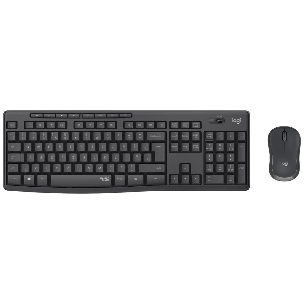 1 Logitech MK295 Silent Wireless Keyboard and Mouse Combo, 1 of 8