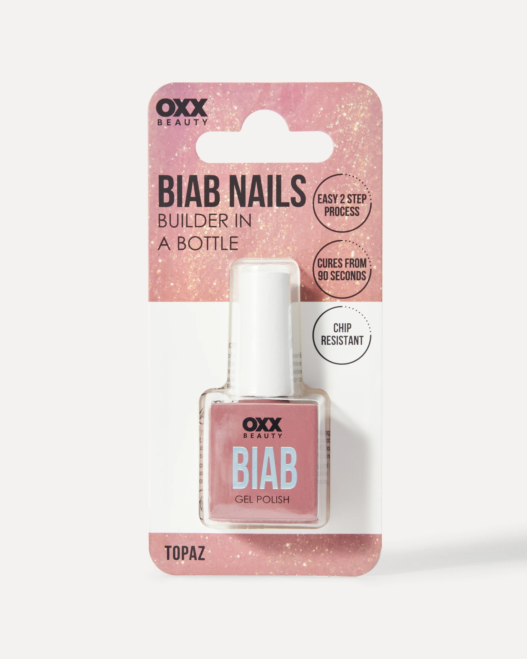 5 OXX Beauty BIAB Gel Nail Polish - Topaz, 5 of 6