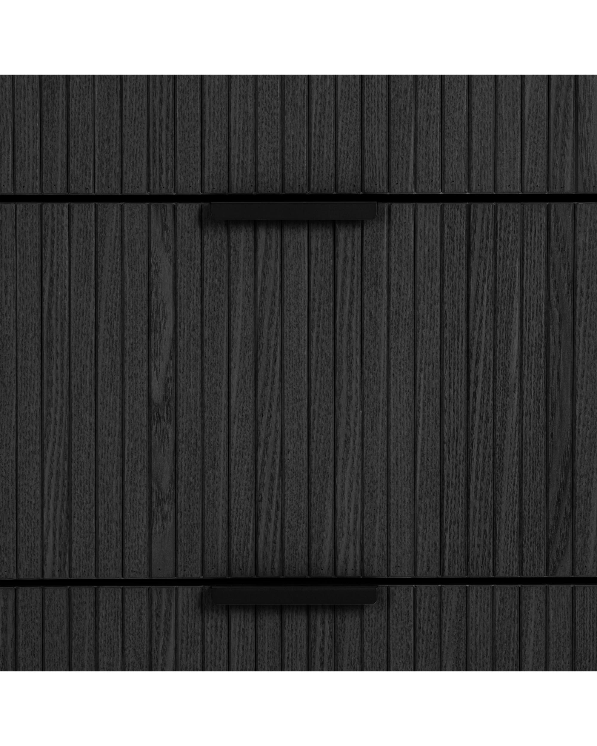 8 Kodu Tallboy Dresser Chest 4 Drawers - Black, 8 of 10