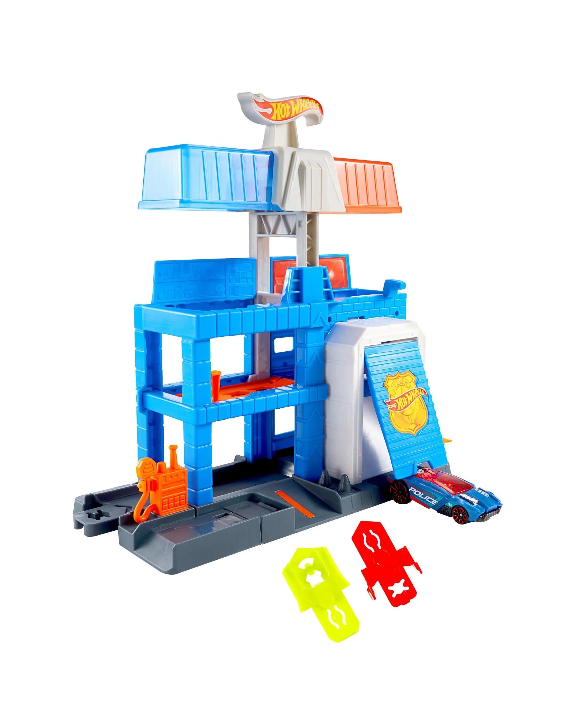 1 Hot Wheels City Downtown Police Tower Playset, 1 of 5