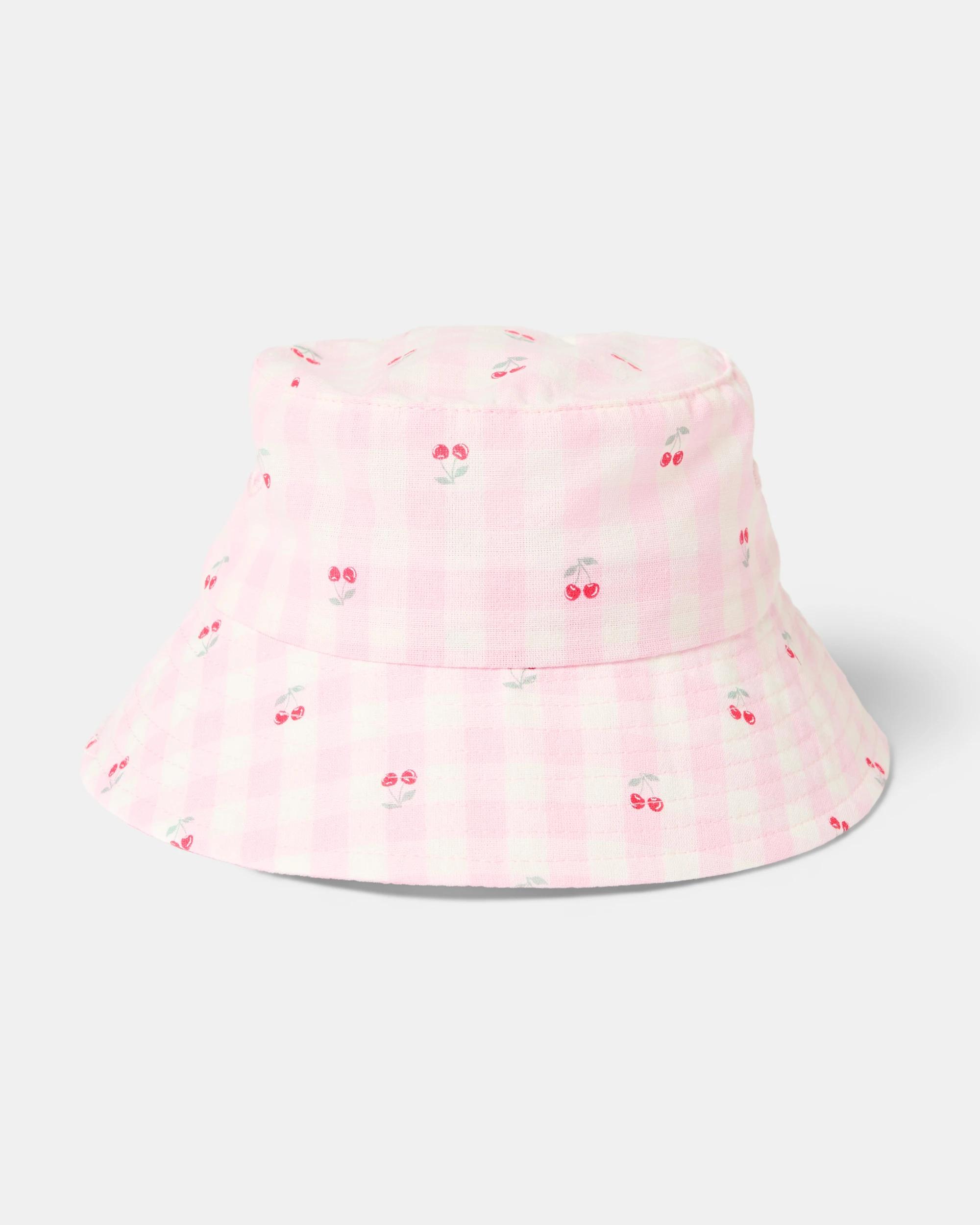 1 Wide Brim Summer Hat Cherry, 1 of 2