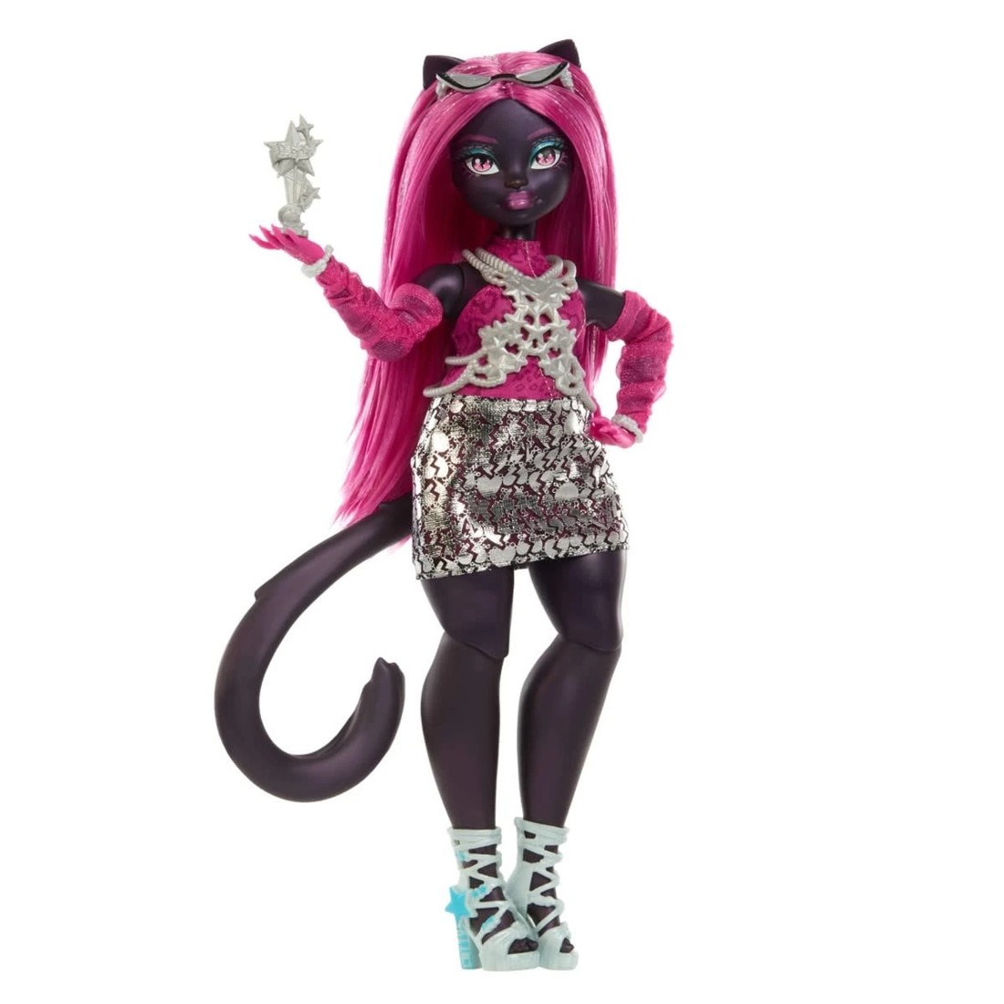 4 Mattel Monster High Skulltimate Secrets Hauntlywood Mysteries Catty Noir Doll, 4 of 7