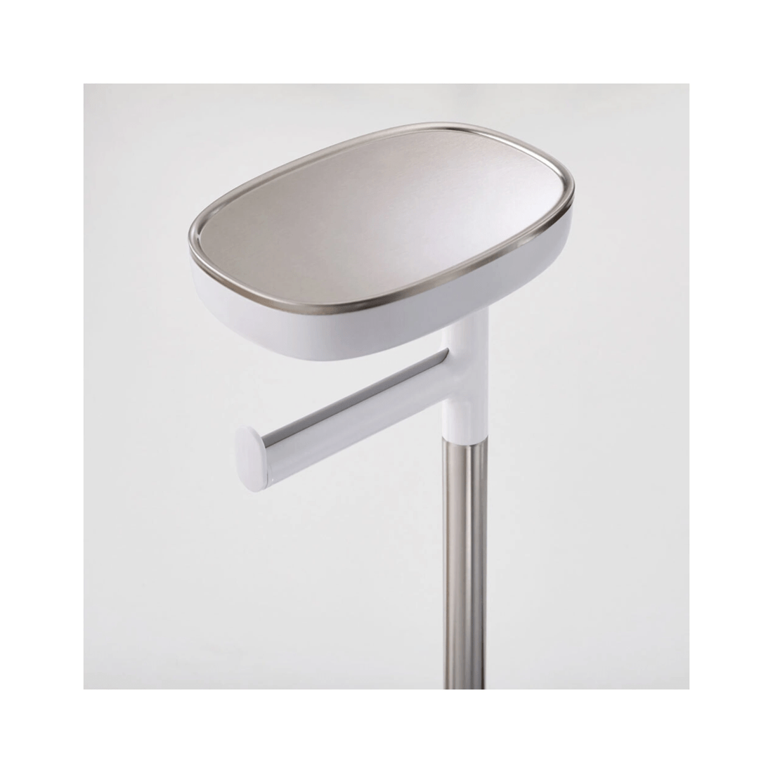 7 Joseph Joseph Easy-store Toilet Paper Stand Steel Storage Organiser 68cm
 - Silver, 7 of 7
