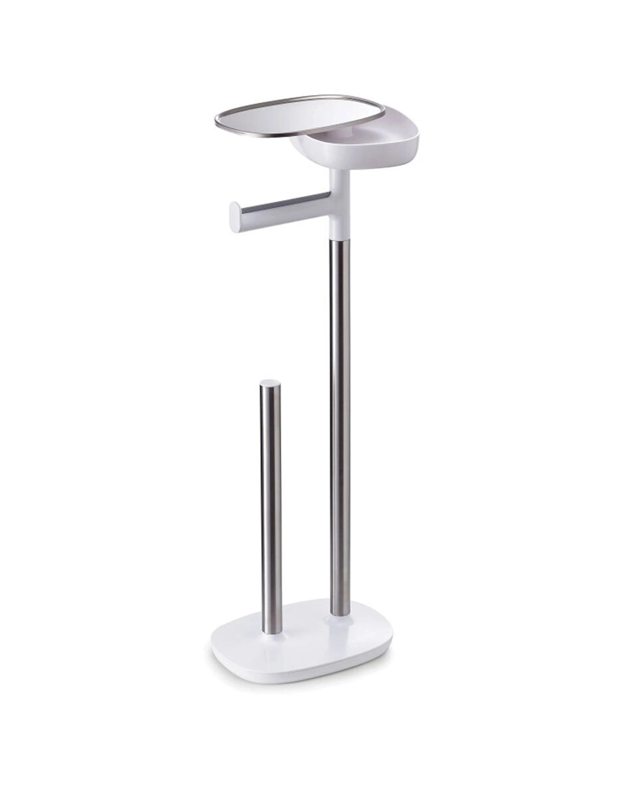7 Joseph Joseph Easy-Store Toilet Paper Stand Steel Dual-Purpose - Silver, 7 of 7