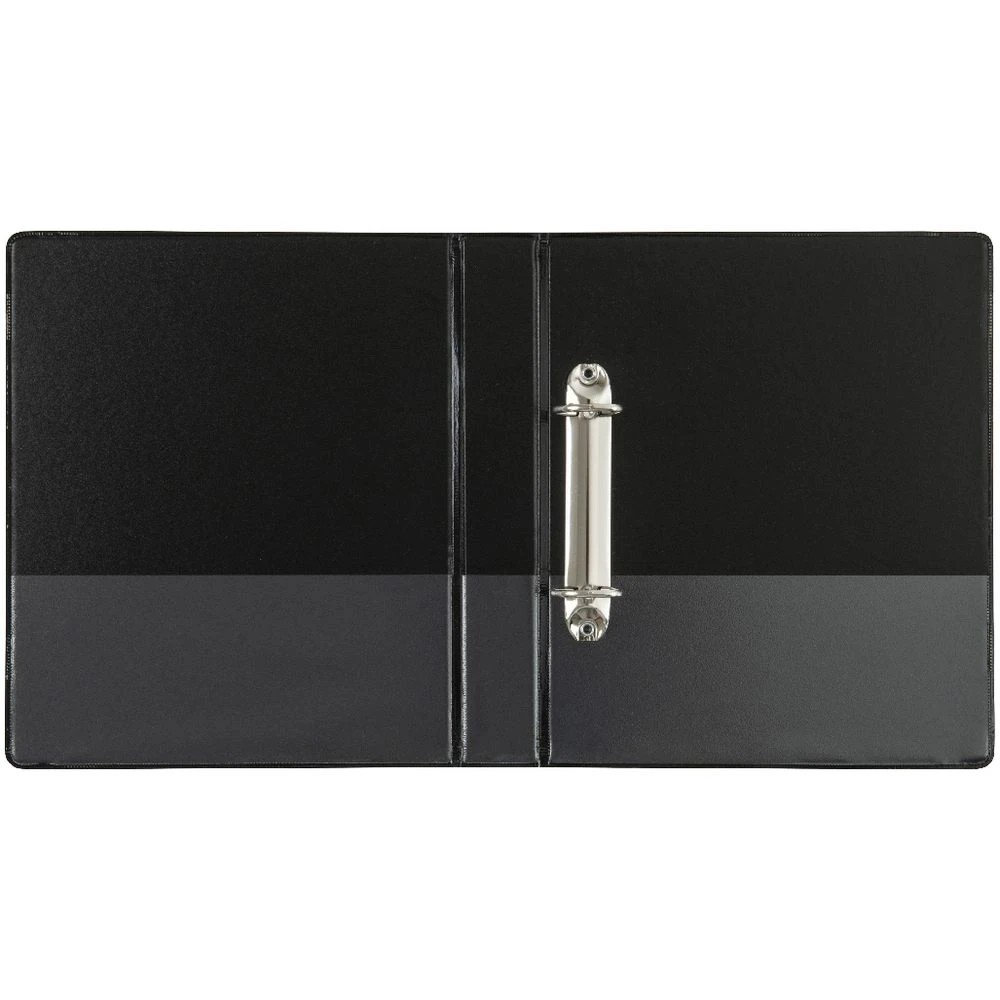 4 J.Burrows Insert Binder A5 2 D-Ring 25mm Black, 4 of 4