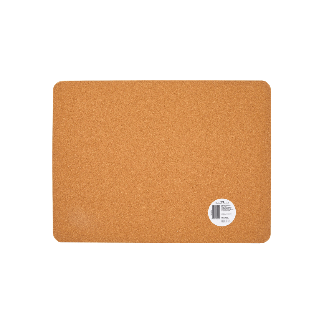 3 Olive Corkback Placemat, 3 of 3