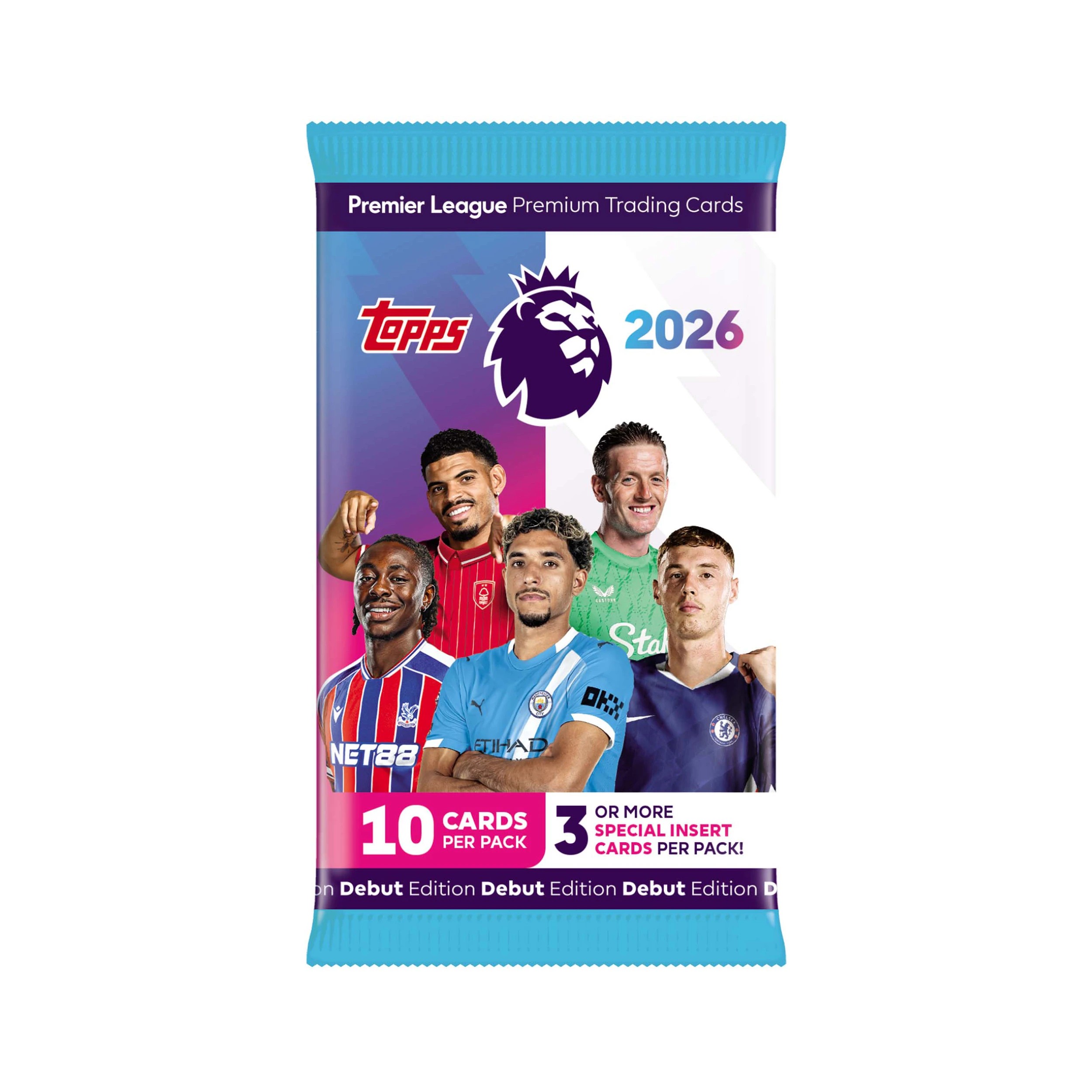 6 Topps Premier League 2026 Mega Tin - Assorted, 6 of 7