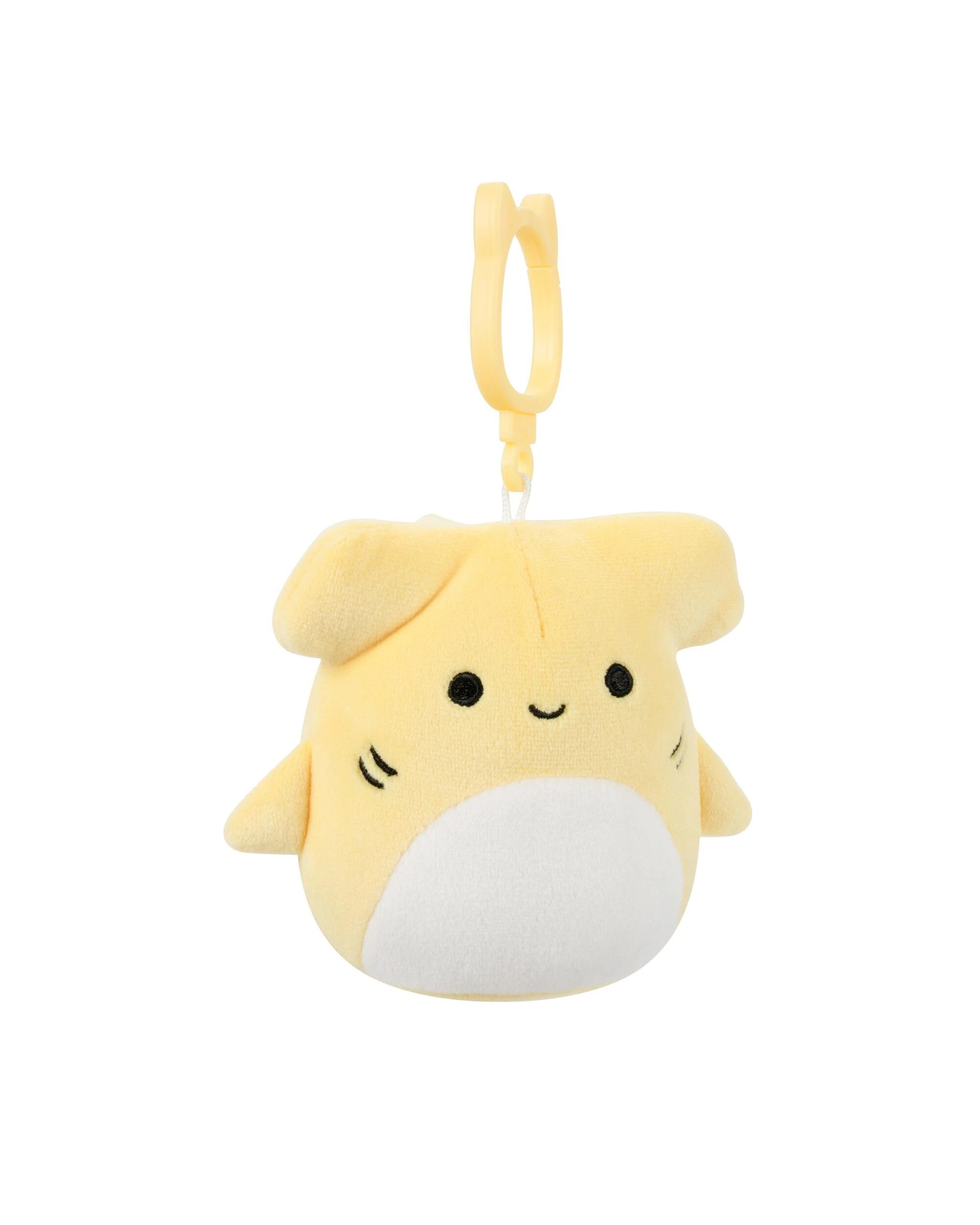 3 Squishmallows Terrence the Hammerhead Shark 3.5 inch Clip-On Plush - Yellow, 3 of 6