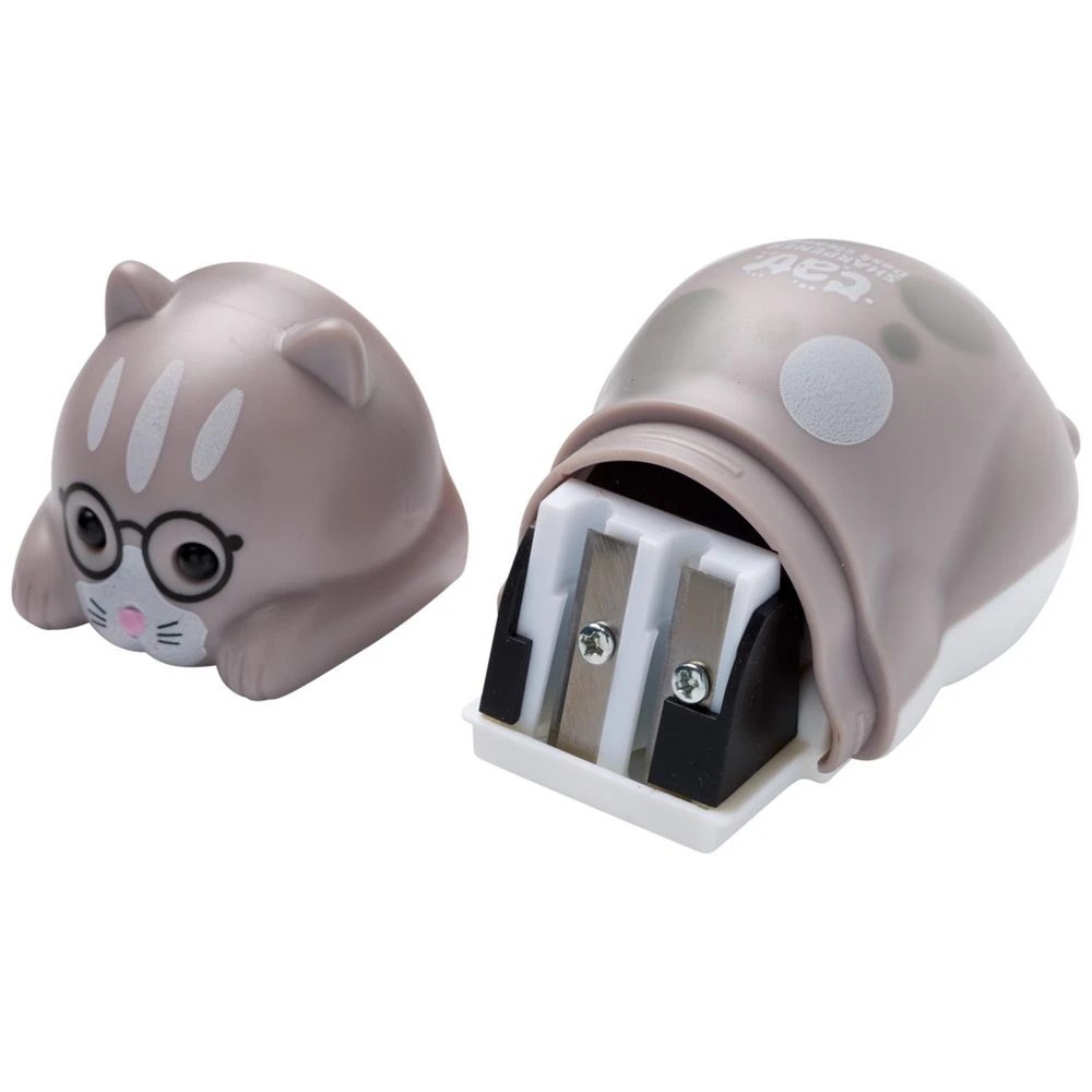 2 Studymate Novelty Pencil Sharpener Cat, 2 of 3