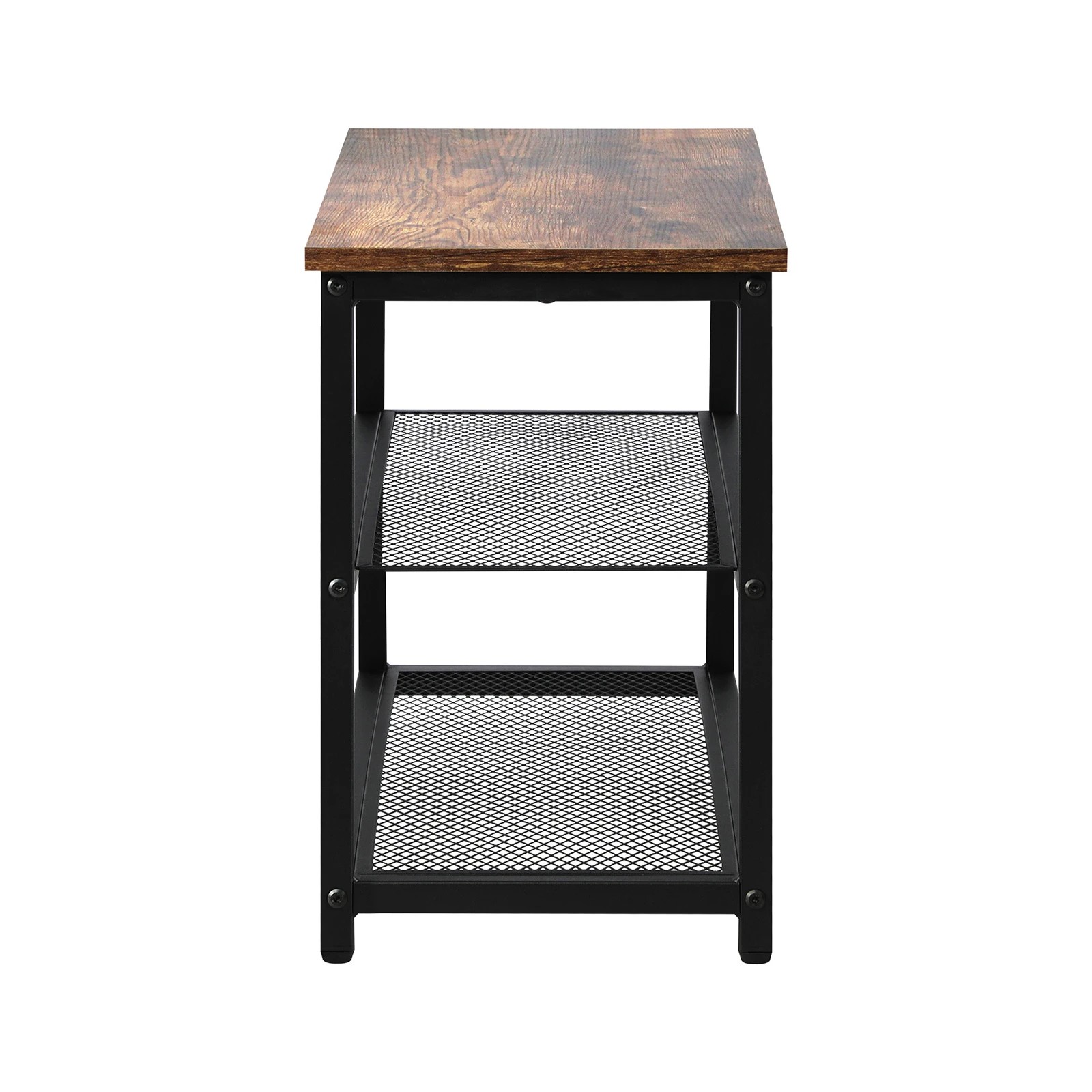 8 Oikiture Shoe Cabinet Bench Shoes Rack Shelf Storage 3-tier Industrial Furniture
 - Multi, 8 of 9