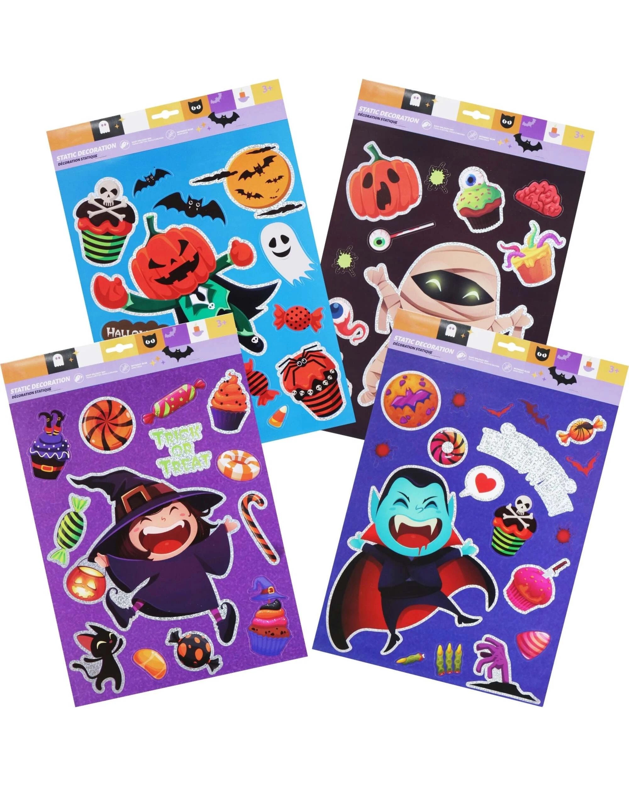 1 Uncle Bills Wicked Halloween Window Stickers - Assorted, 1 of 1