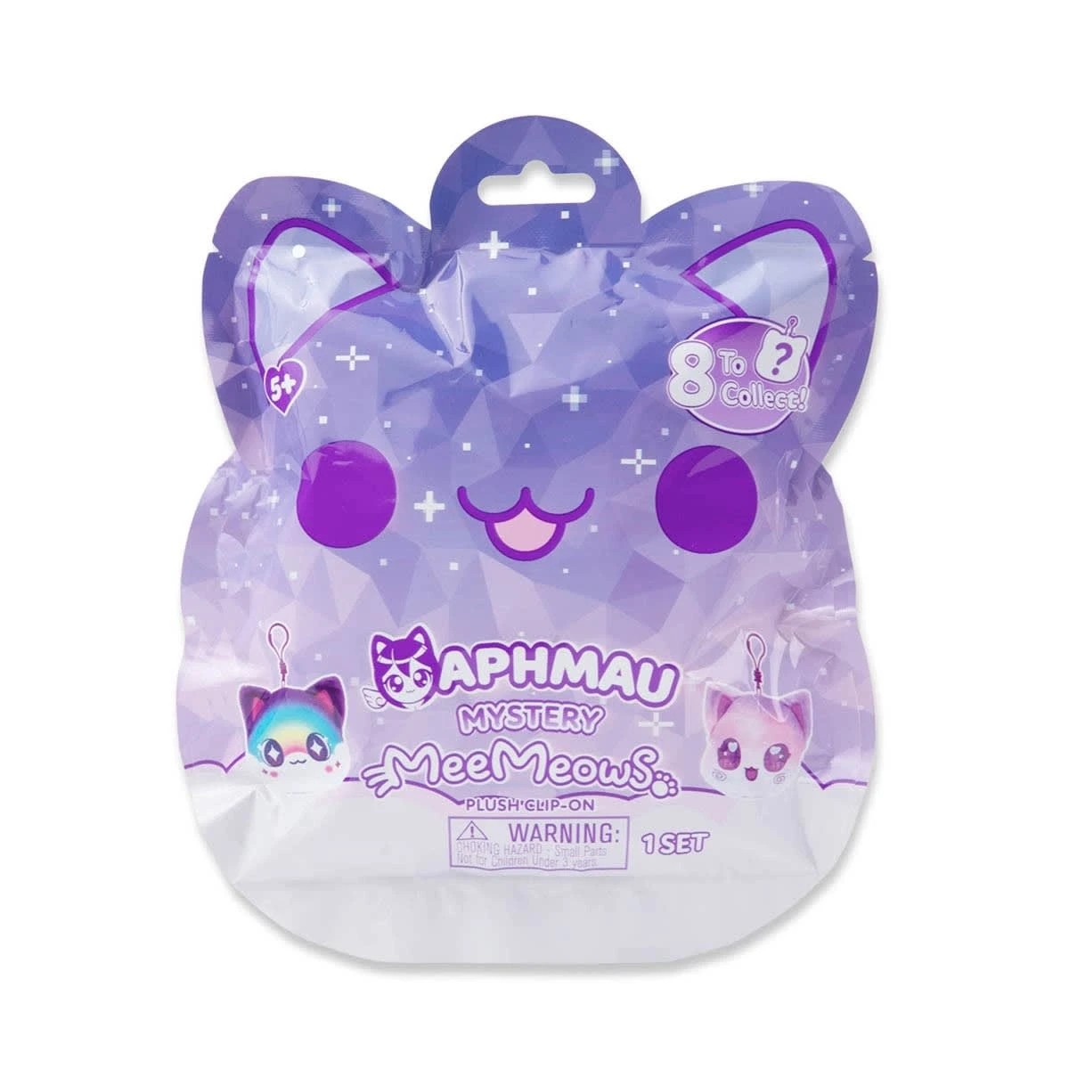 7 Aphmau MeeMeows Mystery Plush Clip-On - Assorted, 7 of 7
