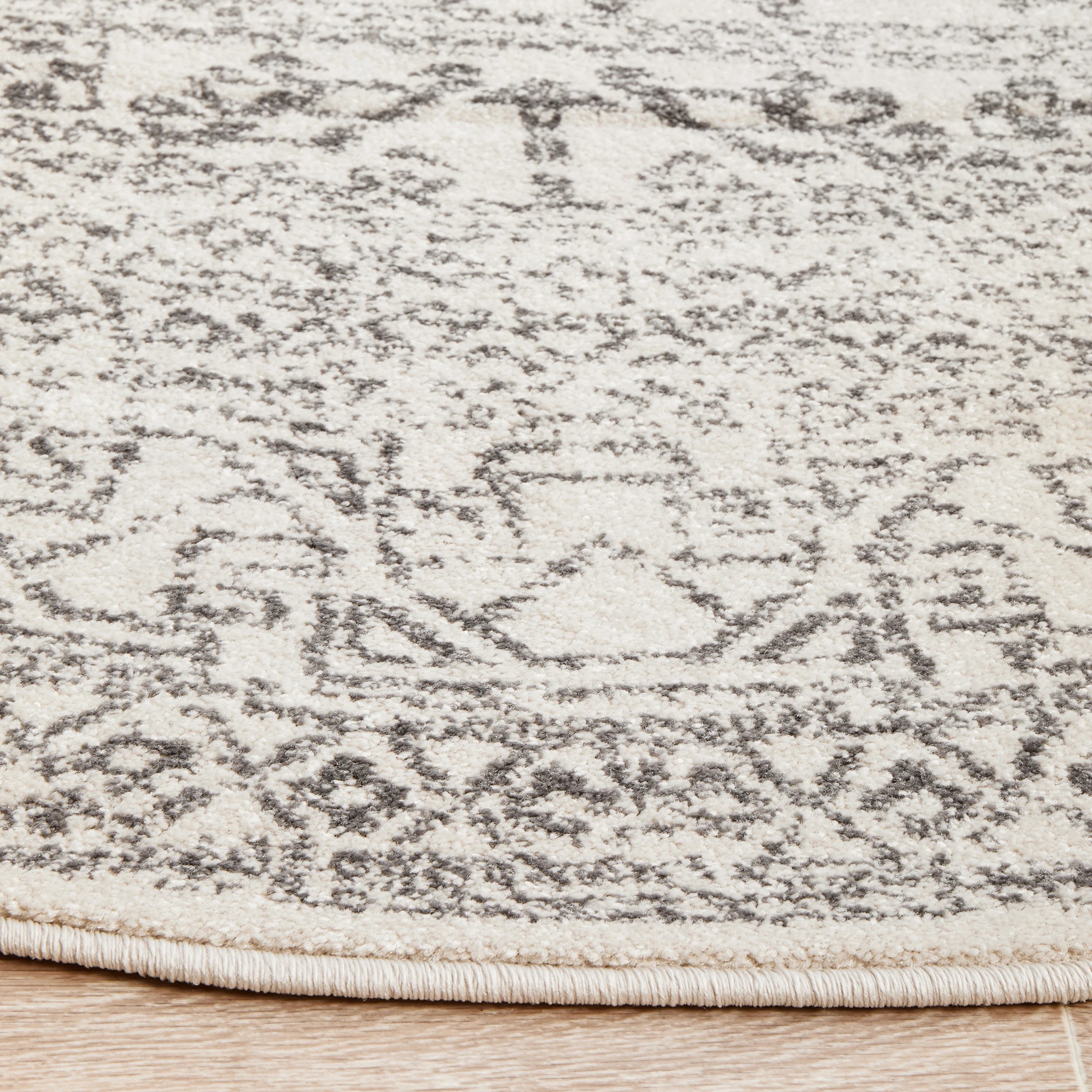 5 Common Ground Rugs Lustre Addison 150x150cm - Small Round Rug - Natural, 5 of 8